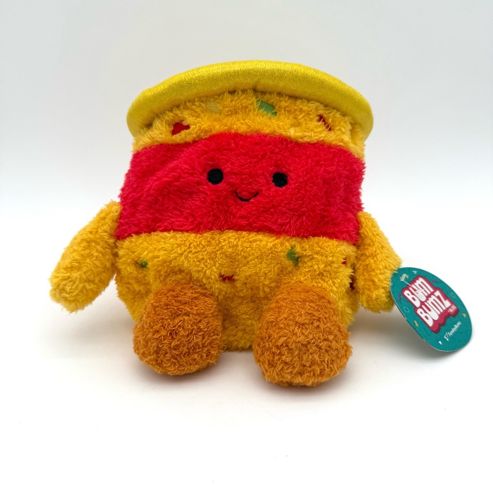 ✌️ Jason 🧀 the Nacho Cheese Retro Bum Bumz Plush Bean 7.5" Kelly Toy NWT New - Picture 1 of 2